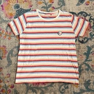 Rip Curl Women's Multicolor Striped Tee